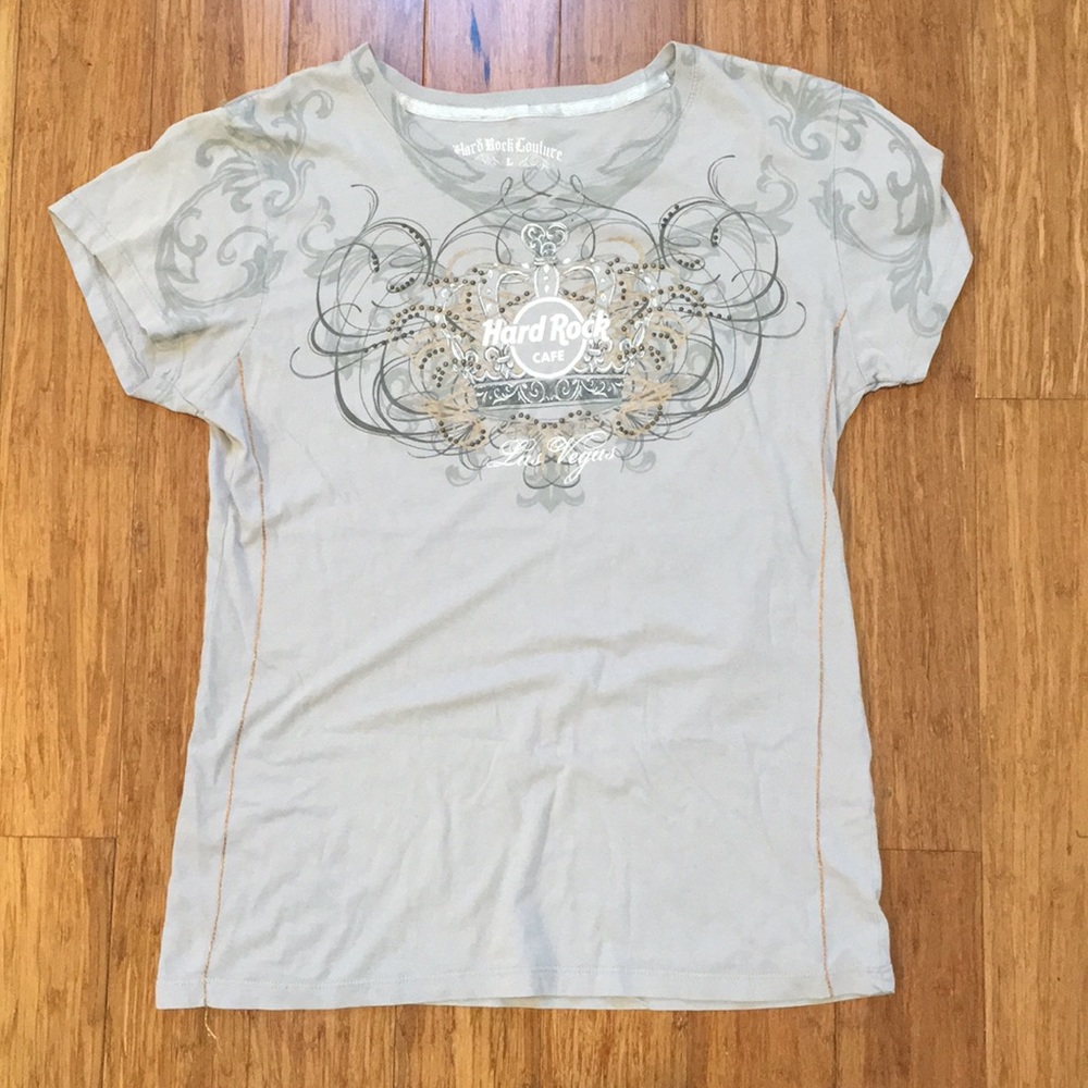 Hard Rock Cafe rhinestone shirt